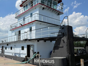 The M/V Bob Nienhuis was built at Intracoastal Iron Works in Bourg, La., as part of the company’s ongoing 11-boat program.