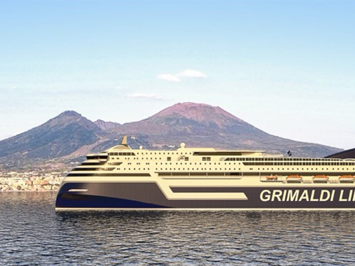 New Grimaldi ROPax series will feature AYK Energy batteries.