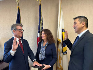 Robert J. Harvey of Florida was sworn in as a Commissioner of the Federal Maritime Commission (FMC).
