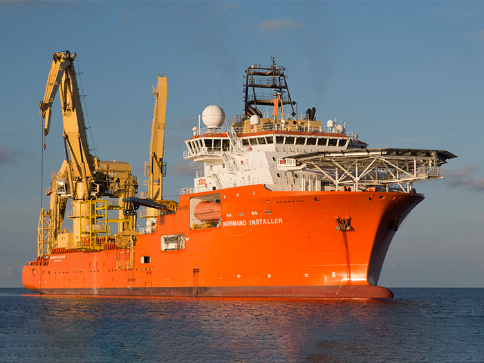 The new installation vessel will build on the success of Normand Installer. [Photo: Solstad Offshore]